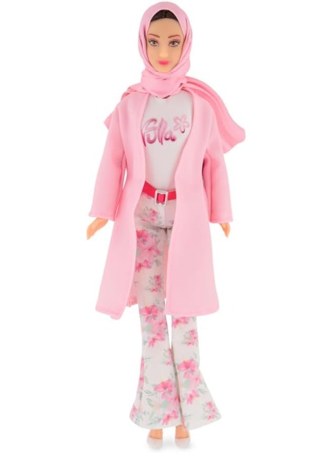 Fulla Smart Casual Outfit Doll with Chic Style for Pretend Role Play, Inspires Creative Fashion Adventures- Perfect Doll for Girls and Collectors - Image 2