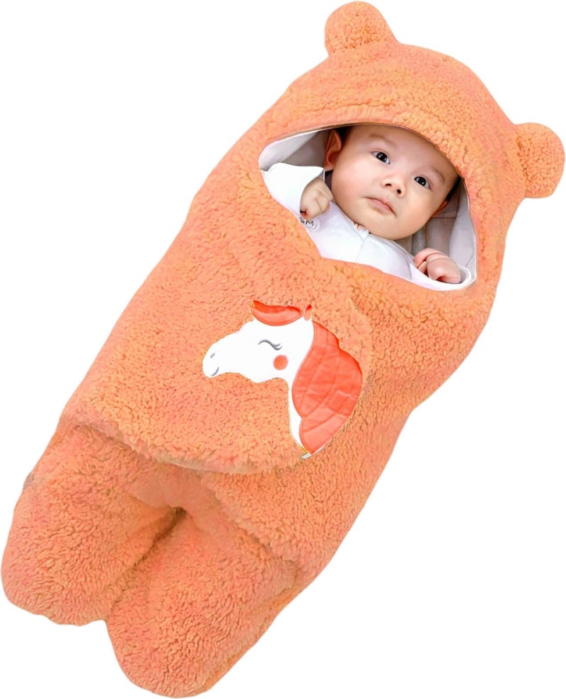 BRANDONN Baby Blanket Newborn Gift Pack of Swaddle Wrapper, 0-9 Months, Length 68 cm x Width 68 cm - Image 2