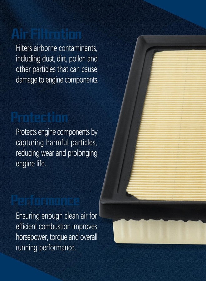 VINMS 16546AA16A Engine Air Filter for 2017-2023 Subaru Impreza,2018-2023 Crosstrek,2019-2023 Ascent/Forester,2020-2023 Legacy/Outback - Image 5