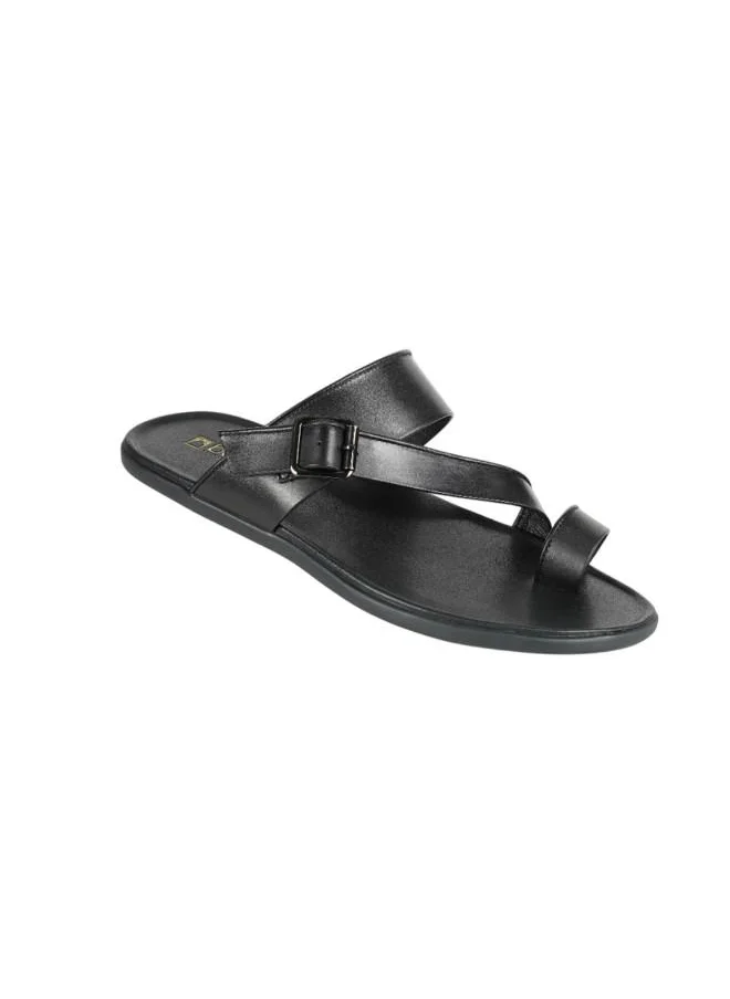 barjeel uno 008-3425 Barjeel Uno Mens Arabic Sandals 8016125 Black