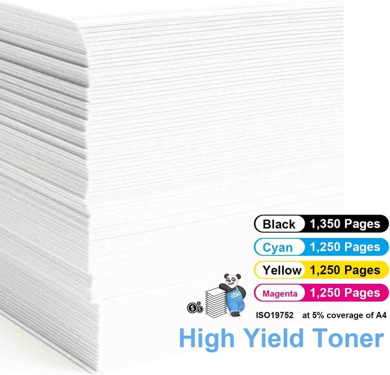 Asta 207A W2210A W2211A W2212A W2213A Universal CRG-067 BK C Y M With Chip Toner Cartridge Compatible For HP Canon M255dw M282nw M283fdn M283fdw LBP632Cdw LBP633Cdw MF653Cdw LBP656Cdw (Colorful) - Image 2