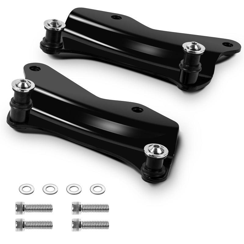 4 Point Quick Release Hardware for Touring 20142022 Docking Hardware Kits Detachable Tour Pack Kit Chrome Street Glide Electra Glide Road King Road Glide