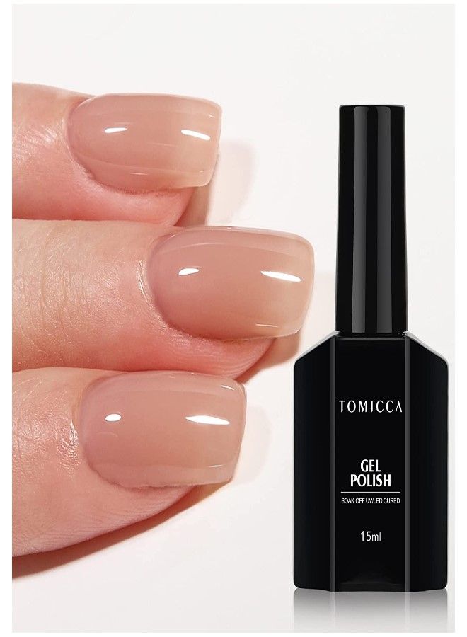 توميكا هلام هلام طلاء أظافر -15 مللي الظلام نود شفاف جل طلاء الأظافر نقع قبالة الأشعة فوق البنفسجية LED عارية هلام البولندية الفرنسية جيل للأظافر لتقوم بها بنفسك مانيكير المنزل صالون مسمار الفن