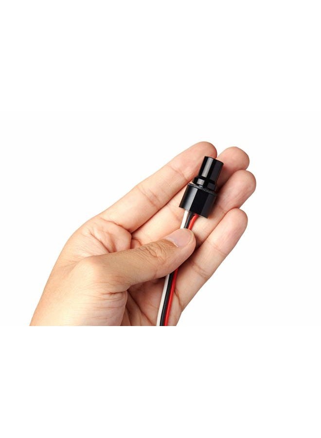Oznium Mini LED Dimmer Knob with Rotary Control Switch - pwm dimming for 12-24V LEDs, fully waterproof, dim up to 4.8A at 12V or 2.4A at 24V: car automotive, marine, low voltage under cabinet lights - Image 2