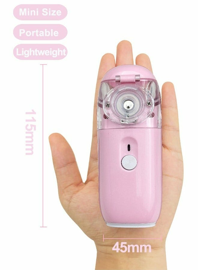 Joyelink Portable Nebulizer Machine for Adults Kids, USB-C Rechargeable Handheld Nebulizer for Breathing Treatment, 2 Adjustable Modes, Efficiency&Quiet, 3 Masks, Travel and Home Use  - Image 3