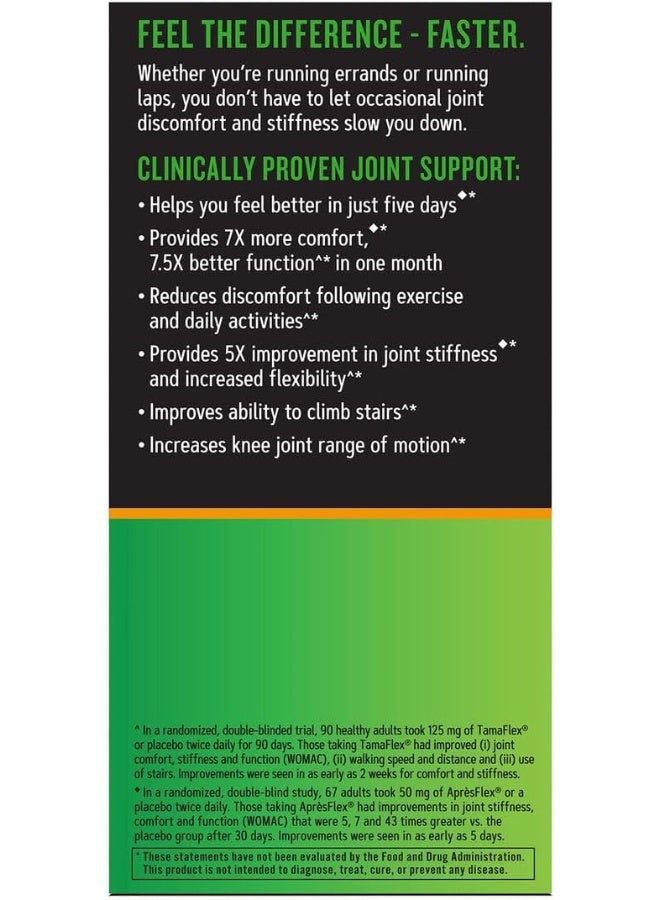 GNC Tamaflex Fast Acting 120 Capsules - Image 2