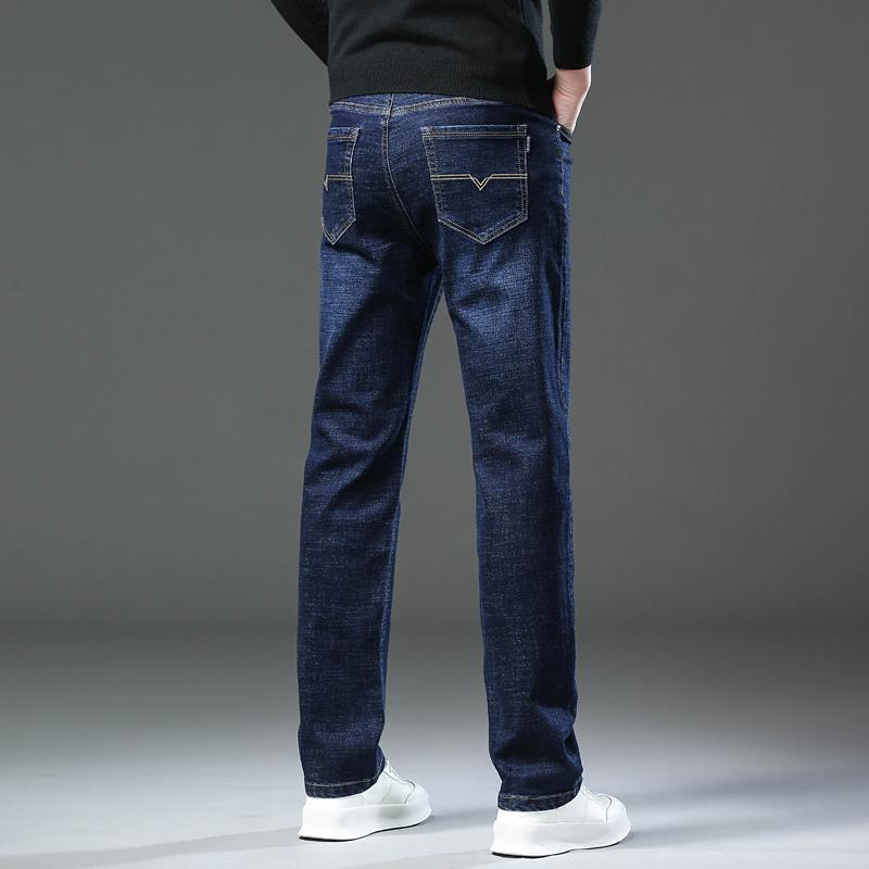 Men's Straight Leg Stretch Jeans - Image 2