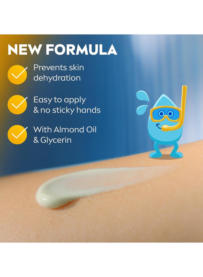 نيفيا لوشن مرطب للشمس للأطفال من صن، حماية من الأشعة فوق البنفسجية UVA وUVB، عامل حماية من أشعة الشمس SPF 50+، 200 مل - Image 5