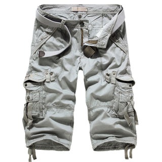Summer New Loose Multi-Pocket Retro Workwear Cotton Casual Trendy Mens Large Pocket Cargo Pants White gray - pzsku/Z88C6D5462B169D6DDDB5Z/45/1746233783/c0f7f4d9-af90-4a1c-bd30-ff5feec2dd55