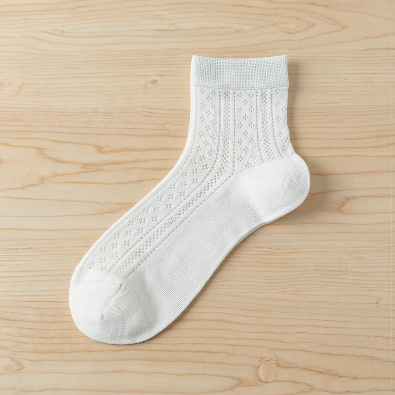 Women's Mulberry Silk Socks Thin Summer Breathable Soft No Show Casual 35-40 - Image 2