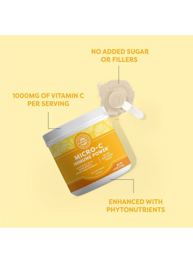 Vimergy Micro-C Immune Power TM* - Travel Size, 69 1000mg Servings - Gentle Form - Antioxidant Phytonutrients - Immune & Nerve Support - Benefits Bone & Cartilage - Gluten-Free, Kosher, Vegan (125g) - Image 3