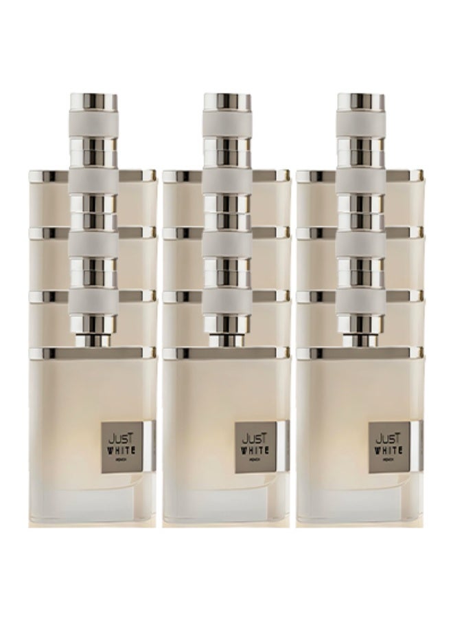 DELONGPRE 12 Pieces Just White Perfume For Women 100ml EDP - Image 1