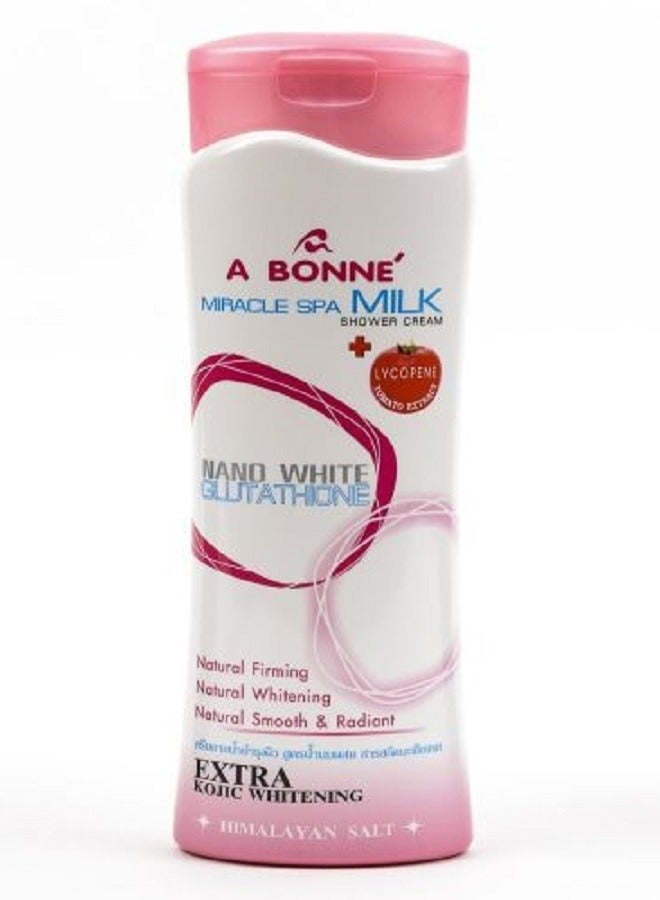 A Bonne Miracle Spa Milk Shower Cream plus Nano White Glutathione