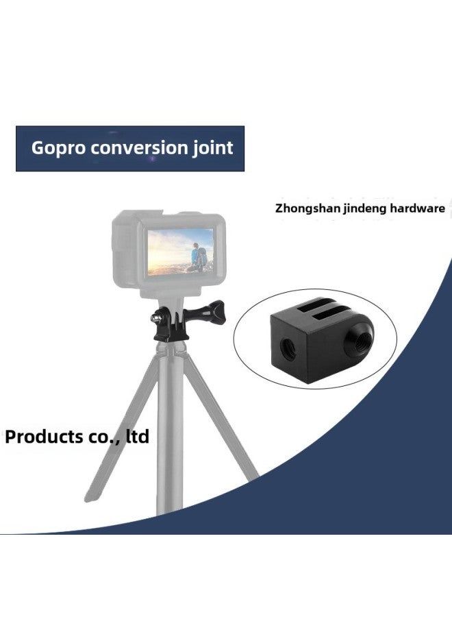 GOPRO DJI SJ4000 Accessories Connect Tripod Seat Selfie Stick Adapter Copper Nut Blind Hole-Color:invisible Adapter  - Image 2