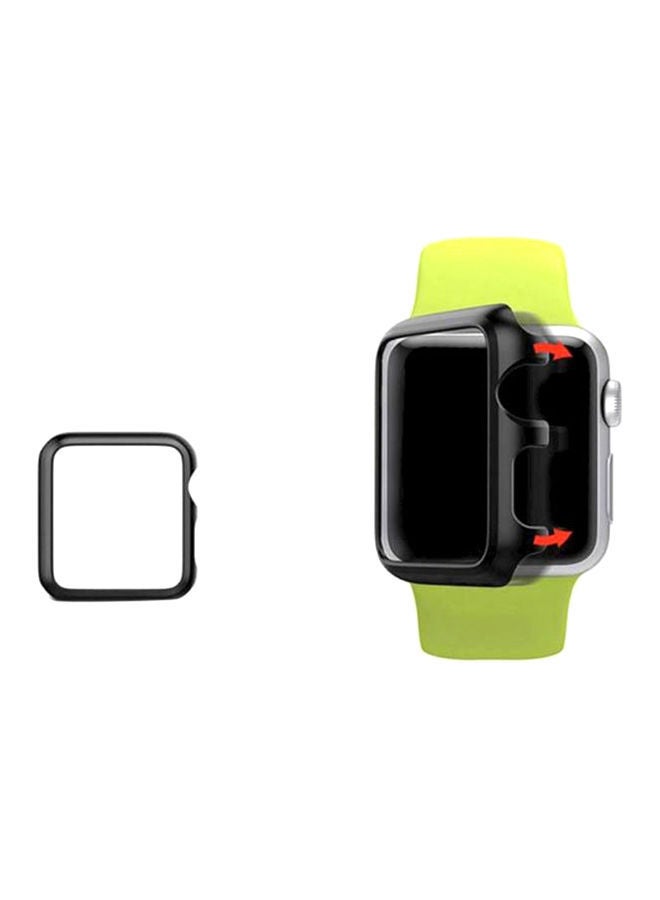 نيبمينينت لاصقة حماية للشاشة من البولي كربونات بإطار مطلي مقاس 40 مم للساعة الذكية 4 40ملليمتر أسود - Image 2