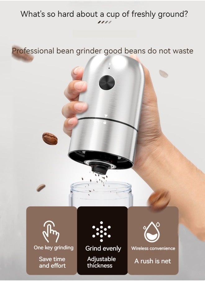M MIAOYAN - New rechargeable coffee grinder portable coffee grinder electric grinder coffee machine - Image 1