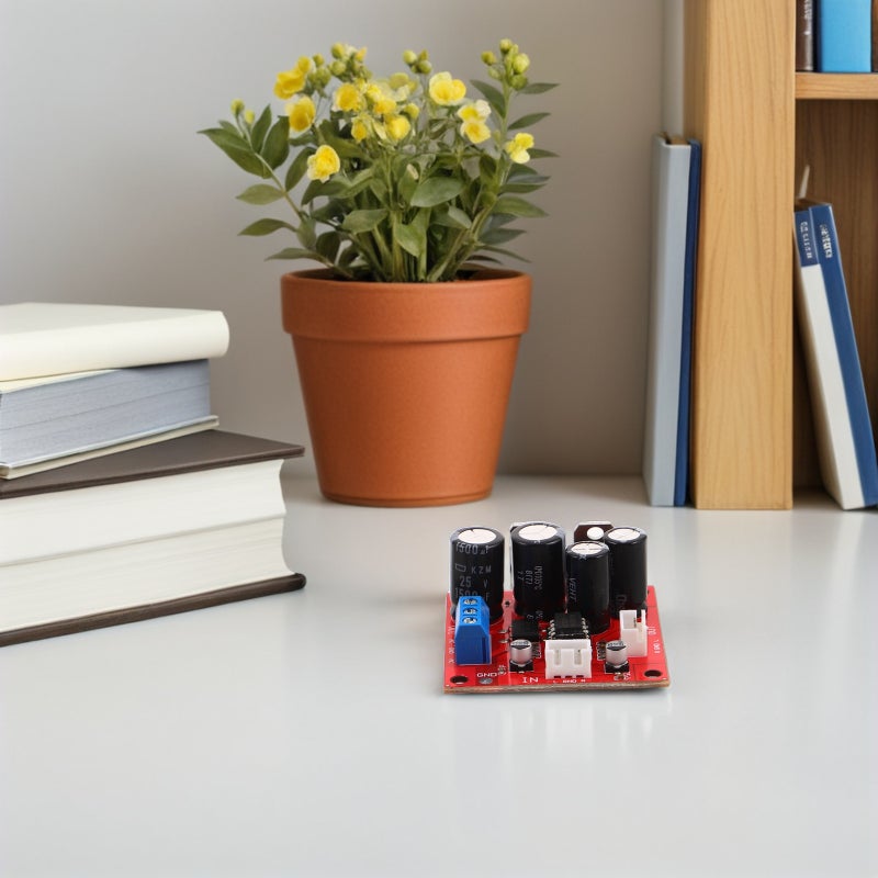 2Pcs External Phono Preamp for Turntable Red Preamplifier Board Boosts Audio Quality - Image 3