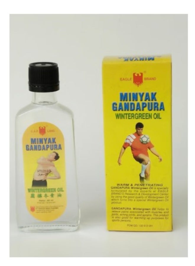 CAP LANG Gandapura Cap Lang Oil Topical Oil to Help Relieve Joint pain, gout, sprains, rheumatism and other Pain Complaints, 60ml - Image 2