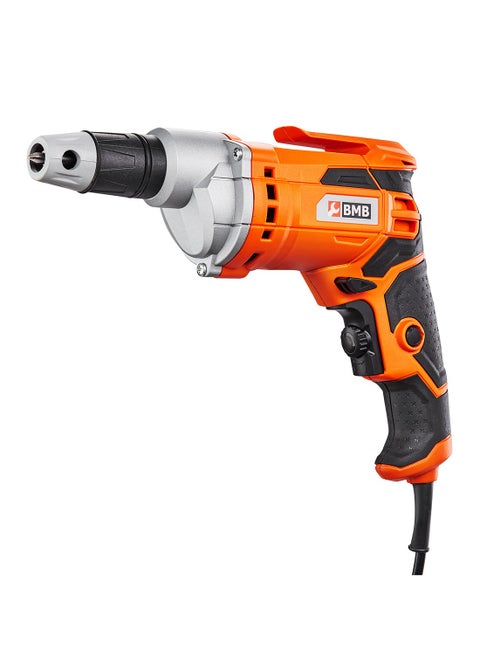 Electric Drywall Screwdriver with Speed Controller - 520W - Adjustable High-Speed Rotary Tool up to 4200RPM, 6.35mm Bit Capacity - Ideal for Drywall Installation and Home Improvement Projects