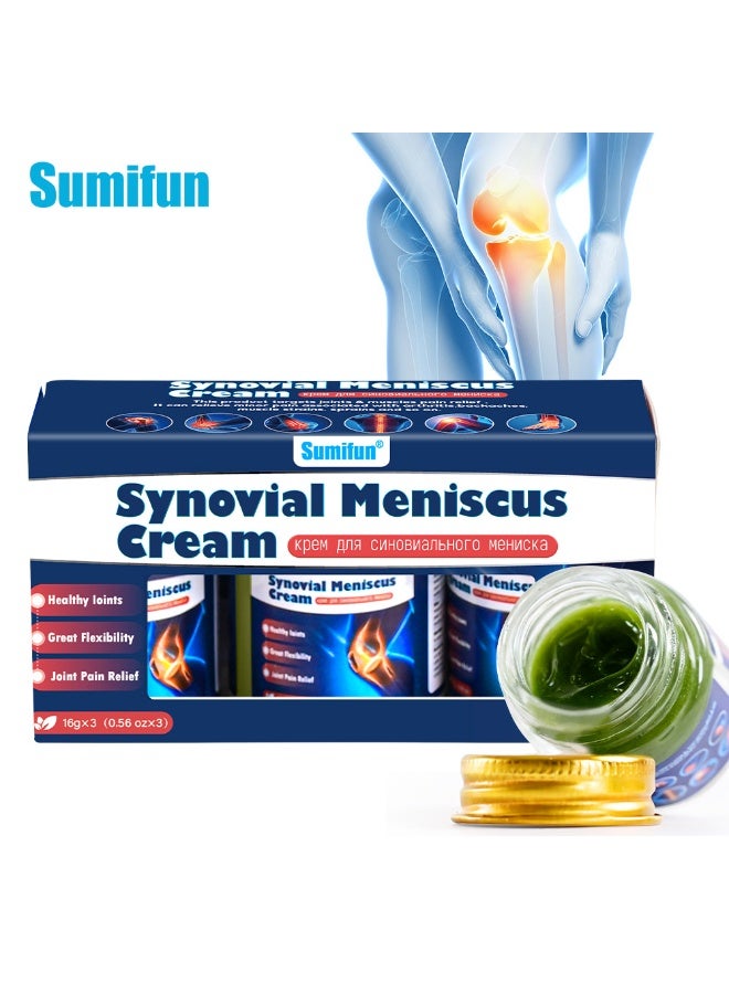 Synovial Meniscus Cream Set, Soothing Joint Cream, Repairing Damaged Tendons, Relieving Tension And Pain, Muscle And Joint Pain Relief Ointment