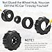 daitoku 12mm14mm17mm Hex RC Wheels and Tires daitoku RC Truck Tires for 110 Slash 2WD 44 Arrma Senton Axial Losi Redcat Rc4wd - Image 4