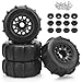 daitoku 12mm14mm17mm Hex RC Wheels and Tires daitoku RC Truck Tires for 110 Slash 2WD 44 Arrma Senton Axial Losi Redcat Rc4wd - Image 2