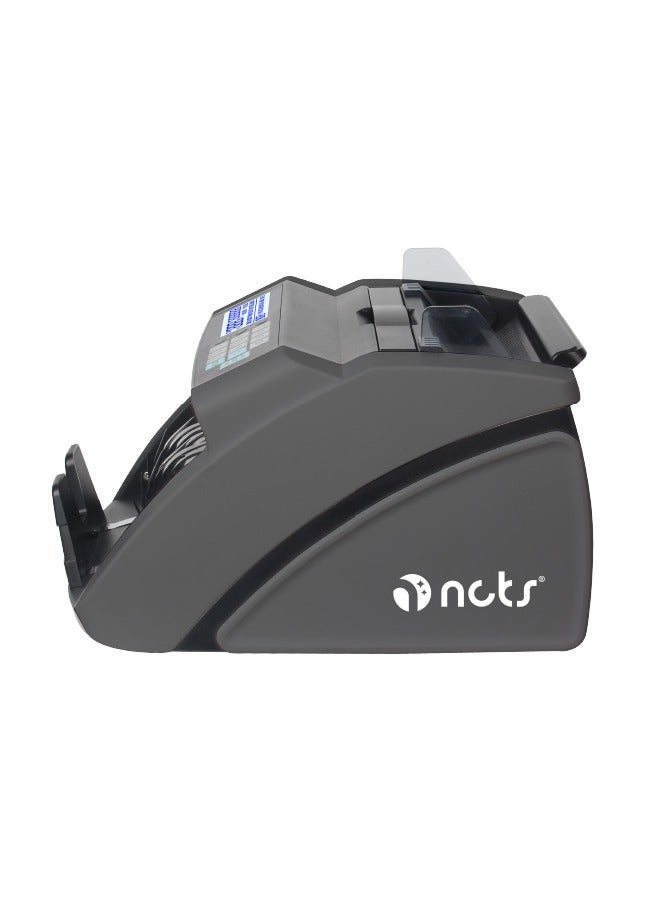NCTS Money Counting Machine MC12, Counting Speed: 1000pcs/min, With UV, MG, IR detection while counting, Automatic half-note, chain-note, double-note detection with batch. GTIN : 6295151550168 - Image 3