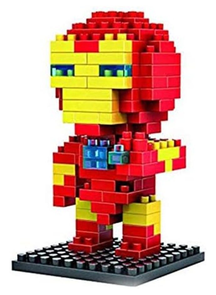 Small particle building blocks avengers Iron Man Children's Puzzle Model Toys  - Image 1