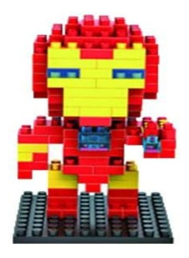 Small particle building blocks avengers Iron Man Children's Puzzle Model Toys  - Image 2