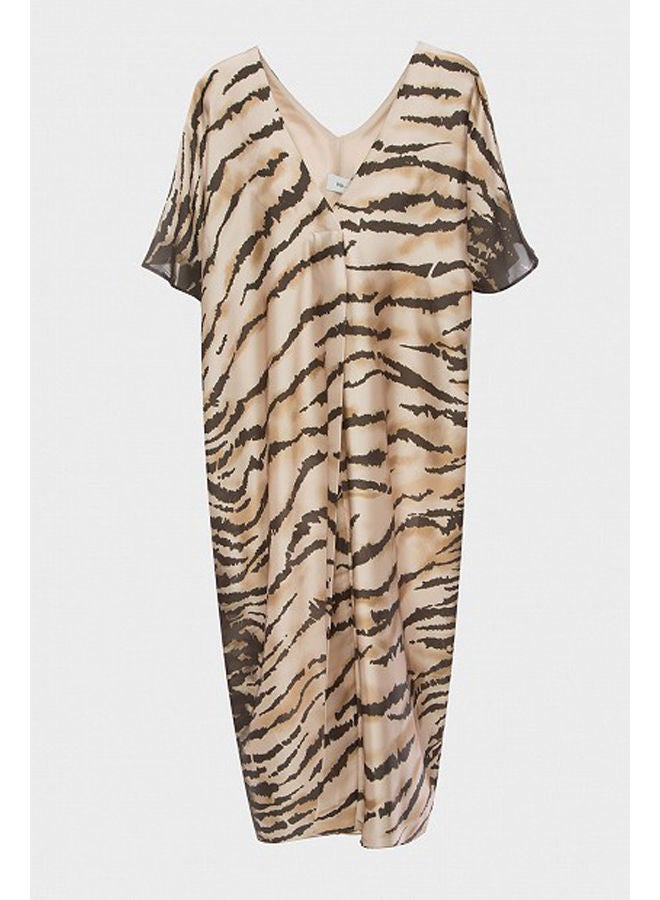 BSB Printed satin dress - Image 4