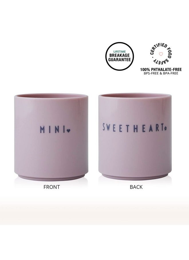 Design letters Design Letters Mini favourite Tritan sippy cup for kids (Lavender) | Feeding cups for toddler | Perfect Sippy cups for 1+ year old | BPA-free, BPS-free, drop-safe & dishwasher safe  - Image 1