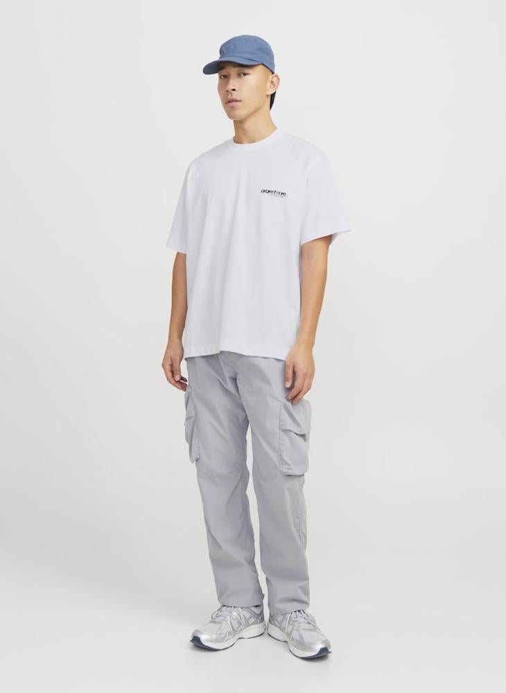 JACK & JONES Jcounion Back Print Crew Neck T-Shirt  - Image 4