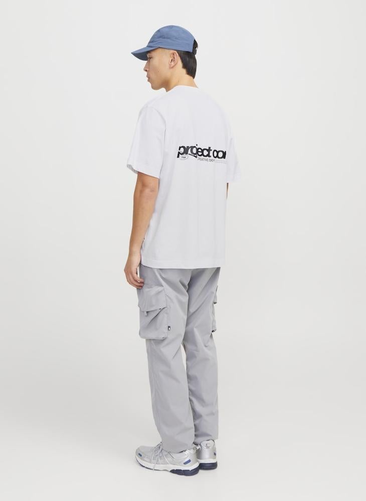 JACK & JONES Jcounion Back Print Crew Neck T-Shirt  - Image 2