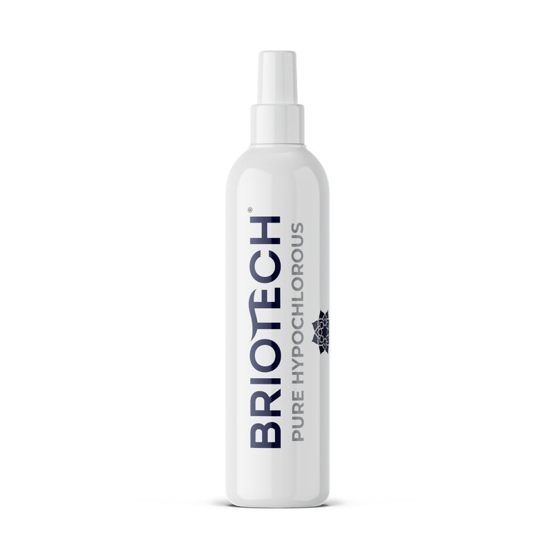 BRIOTECH Pure Hypochlorous Acid Spray and Cleanser, Original Premium HOCl Topical Solution, Multi-Purpose Cleaner, Family Approved & Pet Friendly, 8 fl oz - Image 1