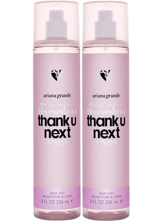أريانا جراندي رذاذ عطر للجسم للسيدات من ثانك يو نيكست، 236 مل، عبوتان