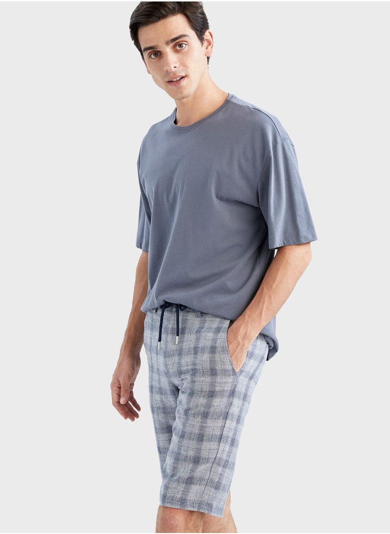 DeFacto - Checked Shorts - Image 1