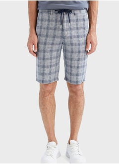 Checked Shorts