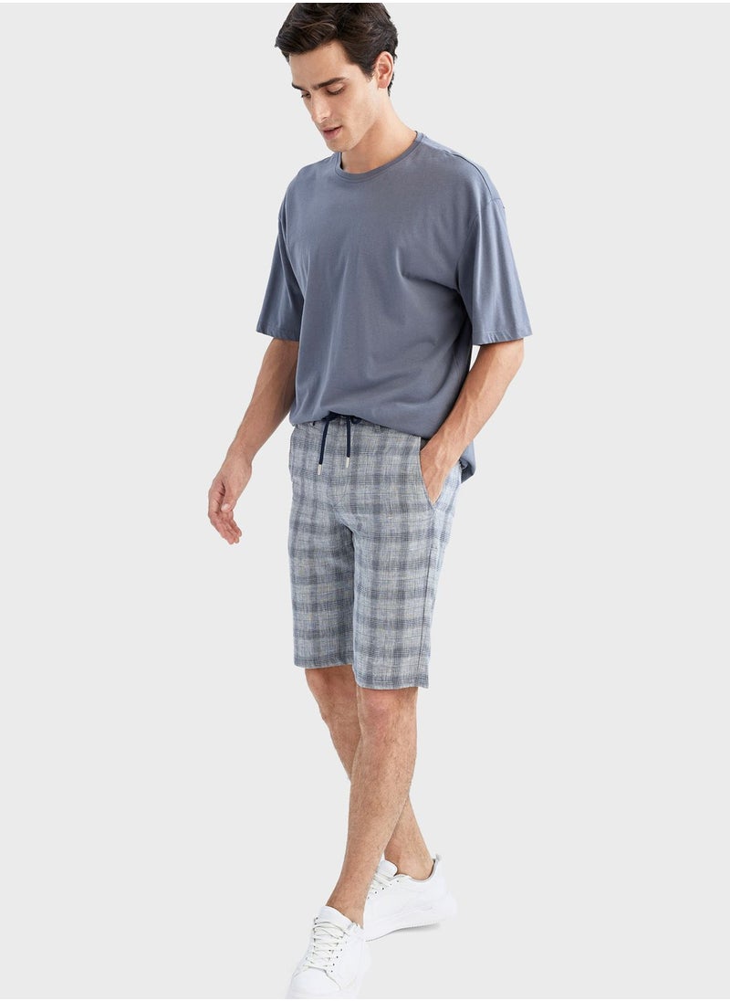 DeFacto - Checked Shorts - Image 1