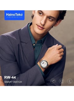 ماركة غير محددة ساعة ذكية Haino Teko RW-44 HD AMOLED مع 3 أحزمة قابلة للتبديل - تصميم أنيق وميكروفون للمكالمات  - Image 5