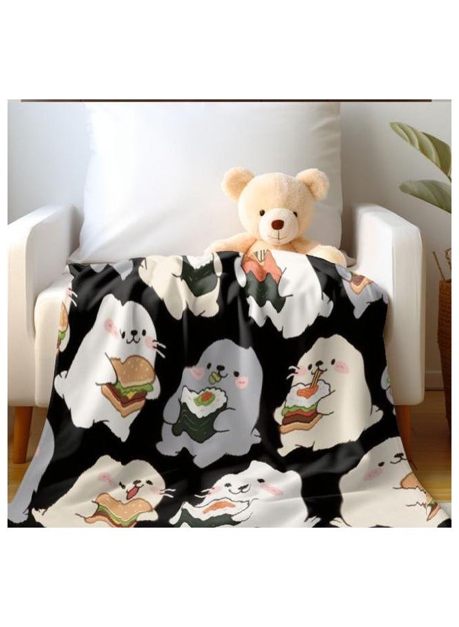 general Flannel thin blanket (warm and comfortable, suitable for sleep, gaming, dust removal and sandproof) 150cm*200cm - 412 - Image 3