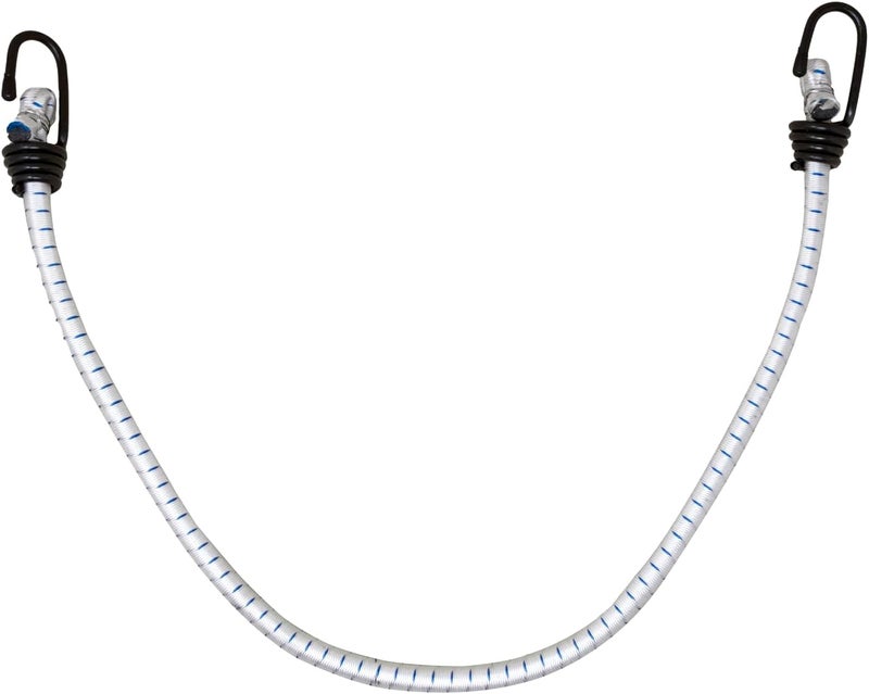 Kotap VBC-32WHT حبال بنجي متينة متعددة الاستخدامات مع خطافات، 32 بوصة، أبيض (عبوة من 10) - Image 4