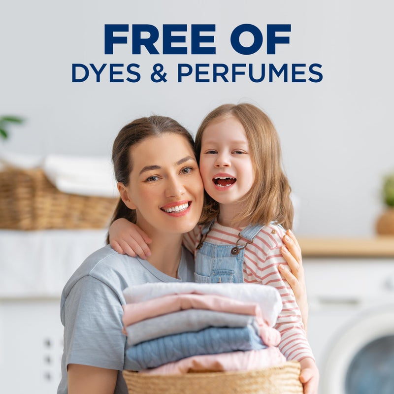 Arm & Hammer أرم & هامر منظف غسيل سائل للبشرة الحساسة خالي من العطور، 140 غسلة، 140 أونصة سائلة - Image 4