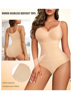 Plan A Body Shaper Bodysuit for Women Shapewear Waist Trainer Bu-tt Lifter Breathable Comfortable Underwear with Adjustable Shoulder Straps  - Image 3