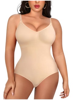 Plan A Body Shaper Bodysuit for Women Shapewear Waist Trainer Bu-tt Lifter Breathable Comfortable Underwear with Adjustable Shoulder Straps  - Image 1
