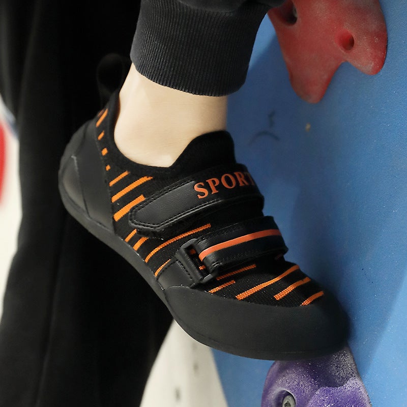 Climb Shoes New Rock Climbing Shoes Outdoor Children Climbing Wall Bouldering Shoes For Boys And Girls - Image 3