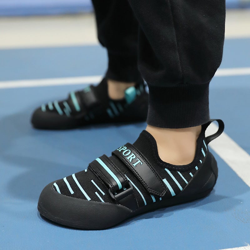 Climb Shoes New Rock Climbing Shoes Outdoor Children Climbing Wall Bouldering Shoes For Boys And Girls - Image 1