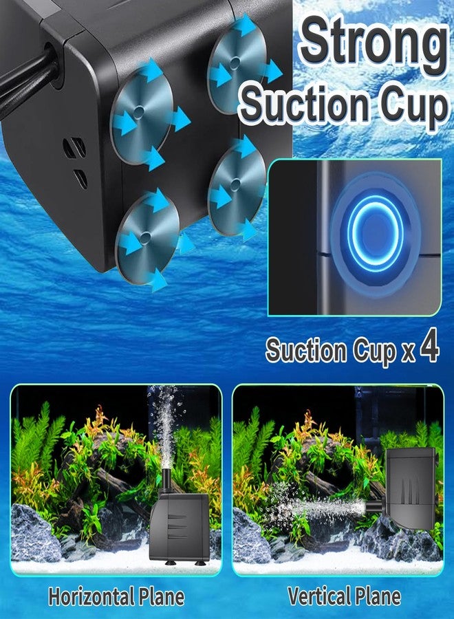 SongLong 160GPH(600L/H) 9.9ft Power Cord Submersible Pump, Water Fountain Pump with 4ft Lift for Ponds, Water Fountains, Aquariums & Hydroponics. - Image 3
