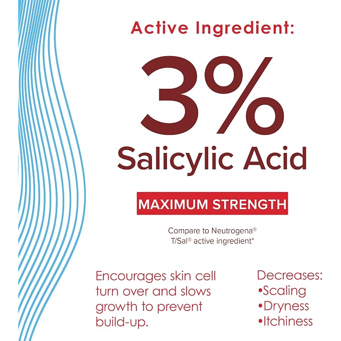 True+Real Salicylic Acid Anti-Dandruff Shampoo 3% Salicylic Acid, 4.4 Fl Oz - Image 3