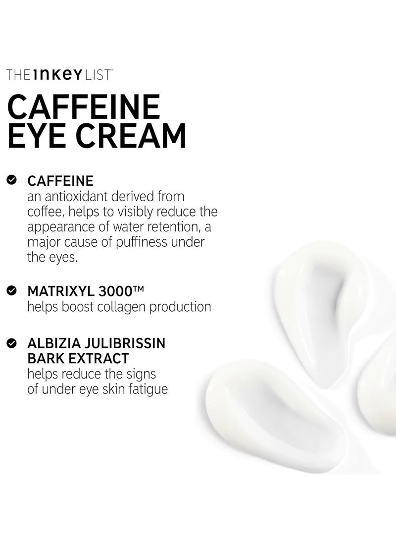 The Inkey List - Caffeine eye cream to reduce the appearance of puffiness and dark circles 15 ml - Image 1