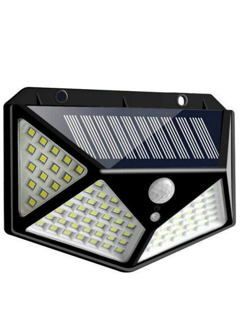 JAJEEK New Solar Interaction Wall Lamp – Outdoor Solar Lights, 100 LED, Waterproof, Wall Mounted, Wide Coverage (12.7 x 10.16 x 5.08 cm) – Energy Efficient for Yard, Garden, Patio, and Pathway  - Image 1